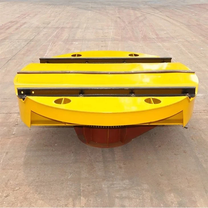 Industrial TurnableTransfer Cart For Steel Factory 30 Tons